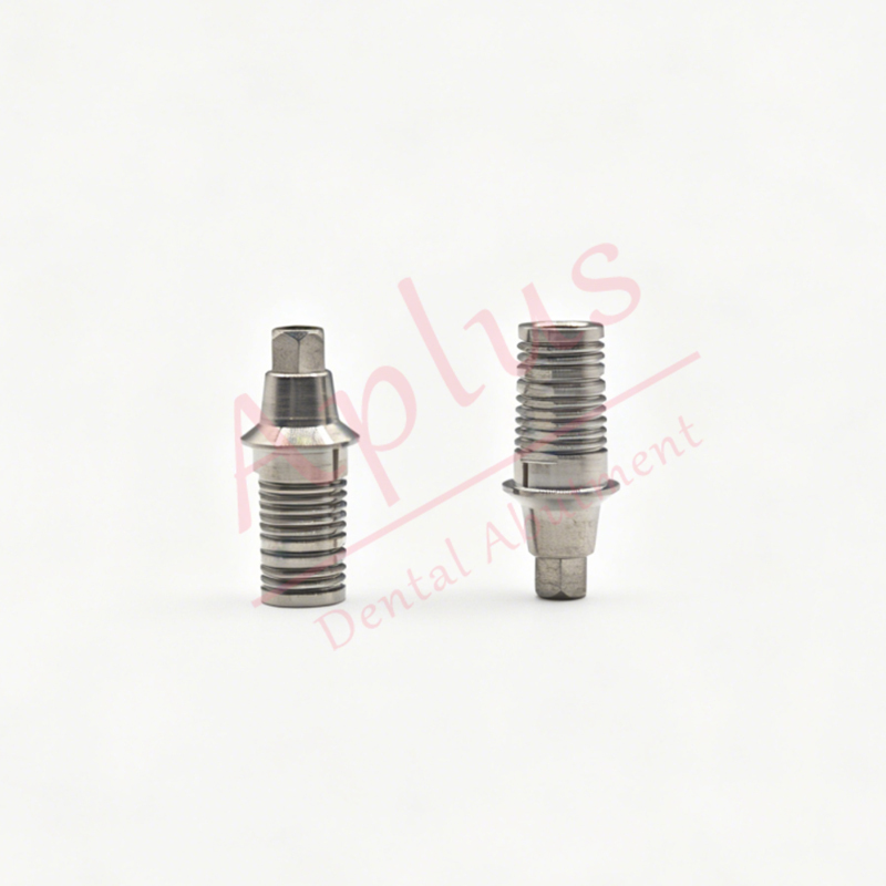 Neodent GM Ti Base with Library Dental Implant Titanium Base Abutment for Neo Abutment CAD CAM with 3shape Exocad Library Customzed Abutment