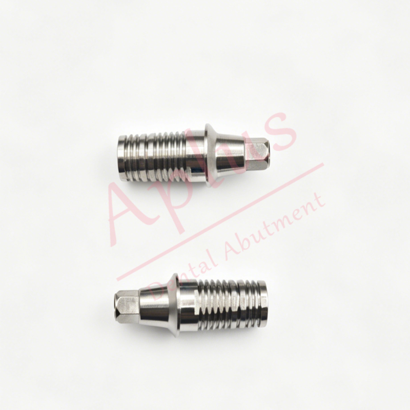 Neodent GM Ti Base with Library Dental Implant Titanium Base Abutment for Neo Abutment CAD CAM with 3shape Exocad Library Customzed Abutment