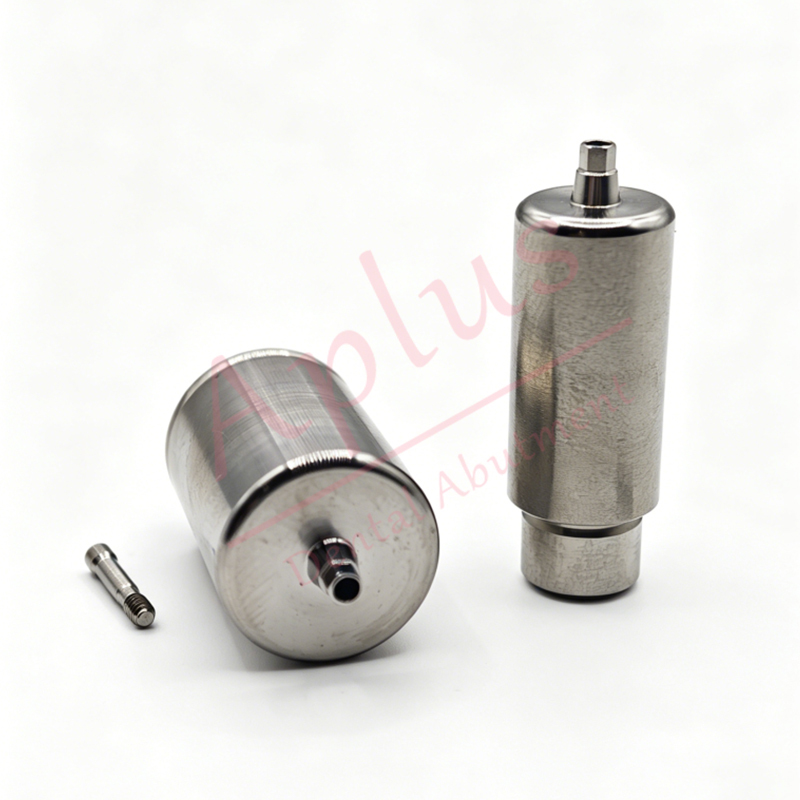 10mm Premill Block fit to Neodent GM Dental Implant Titanium Pre-milled Blank Customized Abutment CAD CAM Titanium Premilled Blank Arum Dess Holder with Library