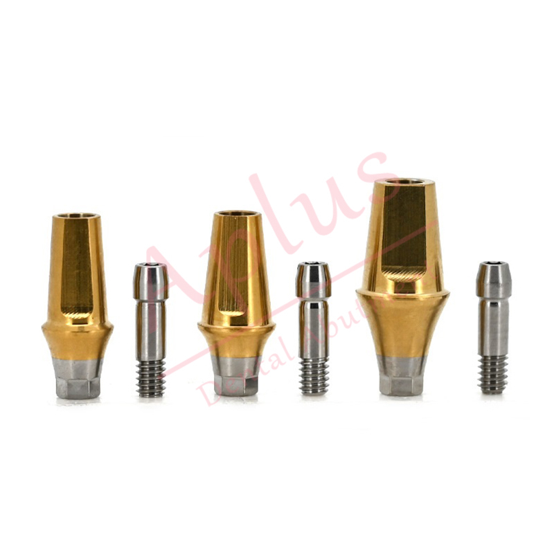Osstem GS TS Regular Titanium Straight Abutment Dental Implant Hiossen ET Mini Transfer Abutment with Screw