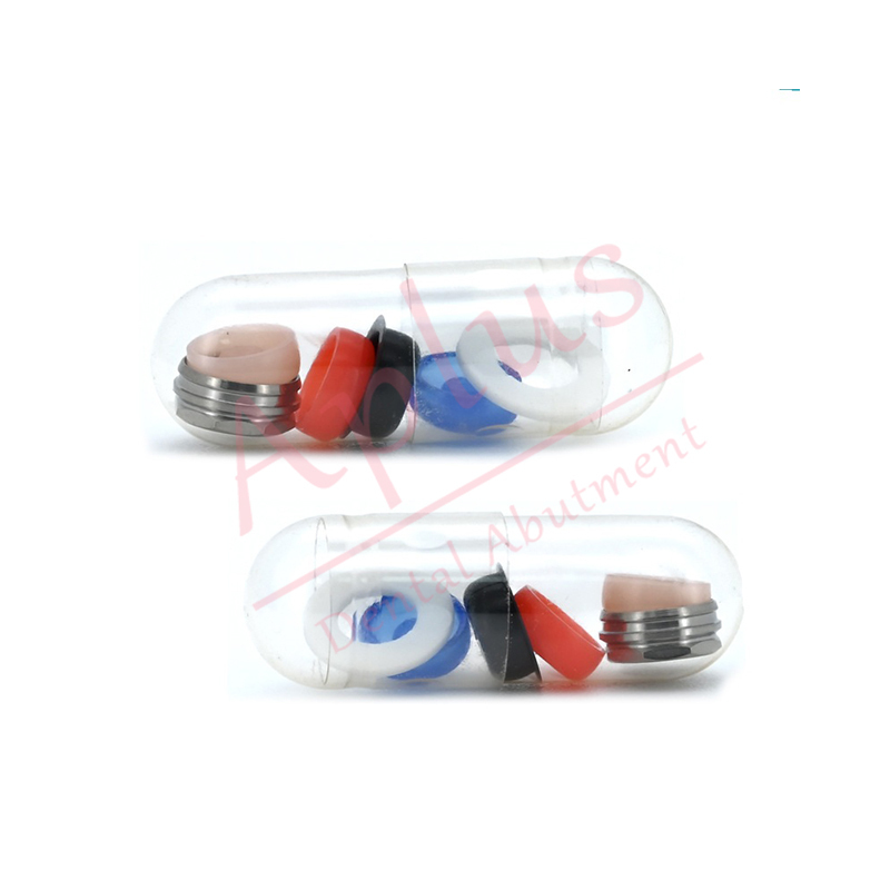 Compatible Osstem GS TS Regular Locator Dental Implant Titanium Hiossen ET Mini Locator Abutment included Male Processing Kit