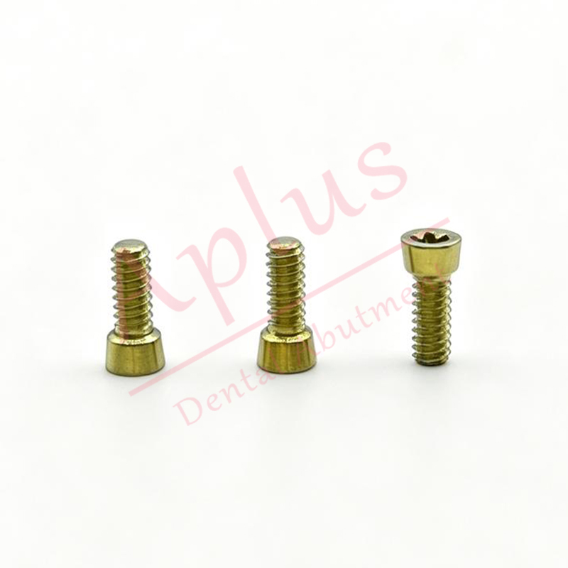 Vortext Screw 1.4mm Titanium Screw Multi unit Screw Dental Implant MUA Screw Full Arch Prosthetic Screw Compatible with Astra Biohorizons DESS Hiossen Megagen Neodent Nobel Neobiotech Osstem Straumann Zimmer