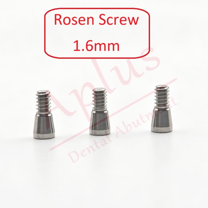 1.6mm Rosen Screw MUA Screw Dental Implant Titanium Screw Multi unit Screw Compatible Mis Alfa gate Ditron Ritter debay GDT Uris from Truabutment bredent copasky NT traders