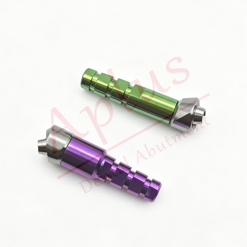 Zimmer Tapere Screw-Vent Multi unit Angled Abutment 15° Dental Implant Zimmer TSV Angled Tapered Abutment 30° Titanium MUA Angled Abutment