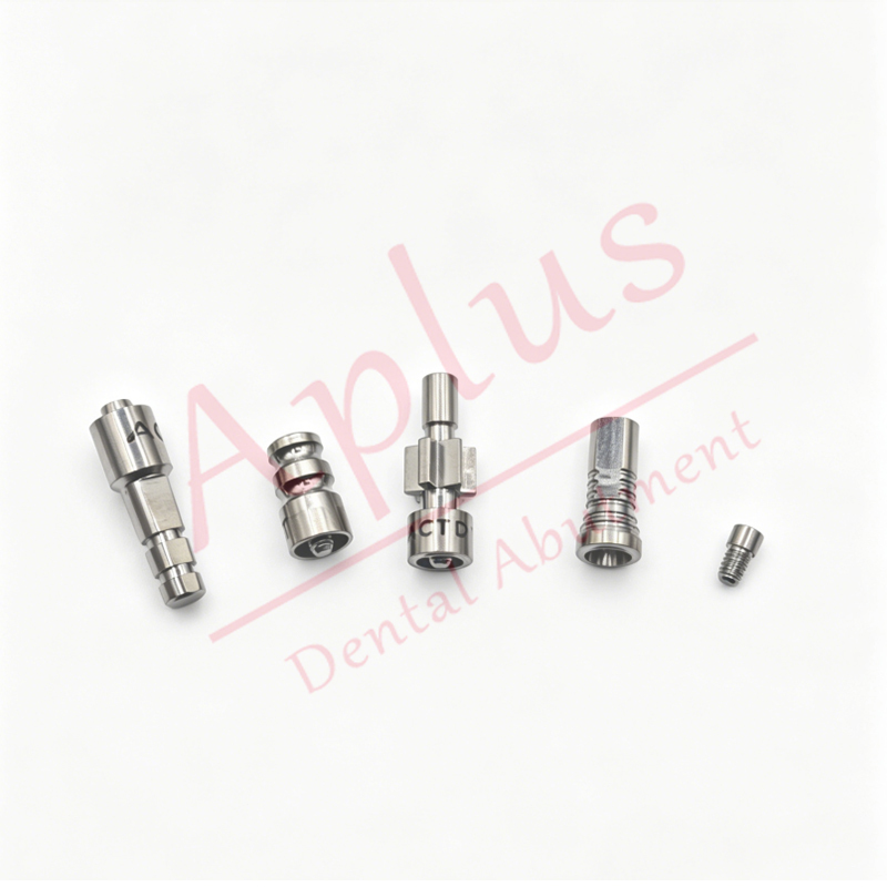Zimmer TSV Multi unit Open Tray Impression Coping Transfer ACTDT Titanium Temporary Coping Cylinder ACTT Close Tray Indirect Transfer ACTIT Mua Analog Replica ACTR Dental Implant Tapered Healing Cap TATHC