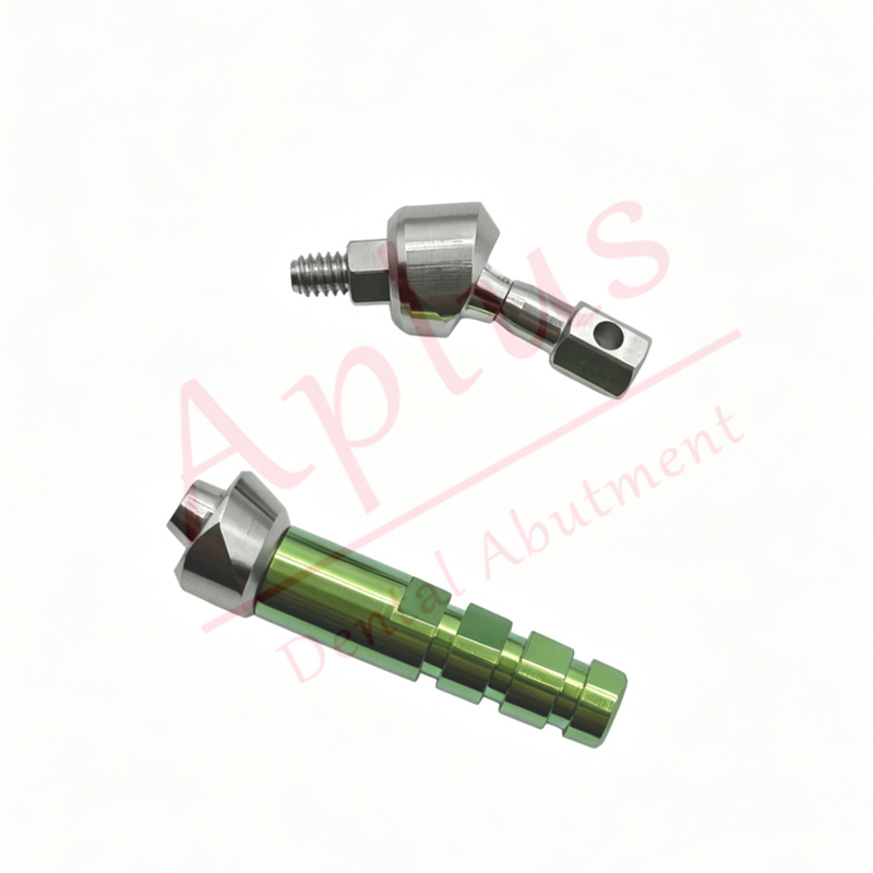Zimmer Tapere Screw-Vent Multi unit Angled Abutment 15° Dental Implant Zimmer TSV Angled Tapered Abutment 30° Titanium MUA Angled Abutment