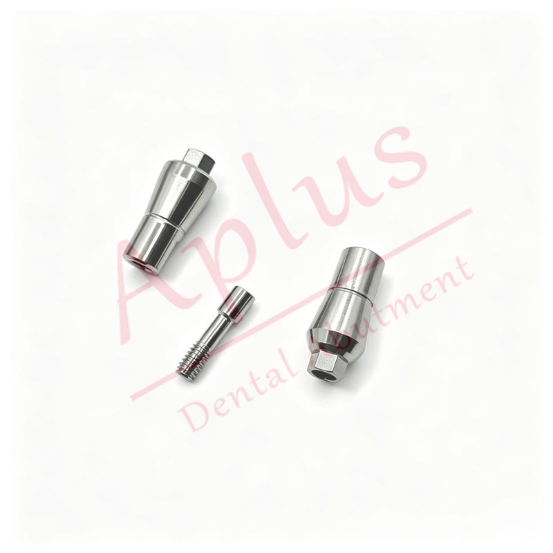 Zimmer TSV Hex -Lock Abutments Dental Implant Zimmer Tapered Screw-Vent Prosthetics Titanium Straight Abutment
