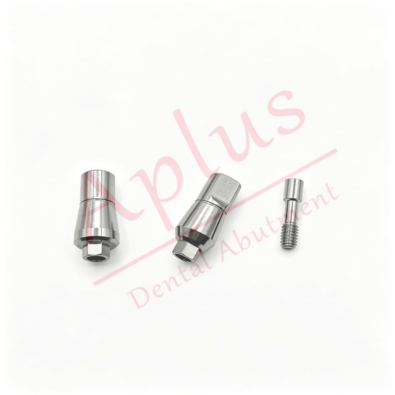 Zimmer TSV Hex -Lock Abutments Dental Implant Zimmer Tapered Screw-Vent Prosthetics Titanium Straight Abutment