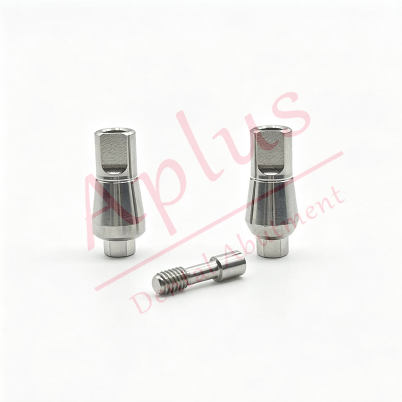 Zimmer TSV Hex -Lock Abutments Dental Implant Zimmer Tapered Screw-Vent Prosthetics Titanium Straight Abutment