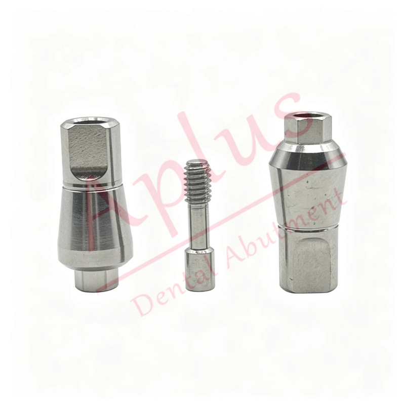 Zimmer TSV Hex -Lock Abutments Dental Implant Zimmer Tapered Screw-Vent Prosthetics Titanium Straight Abutment