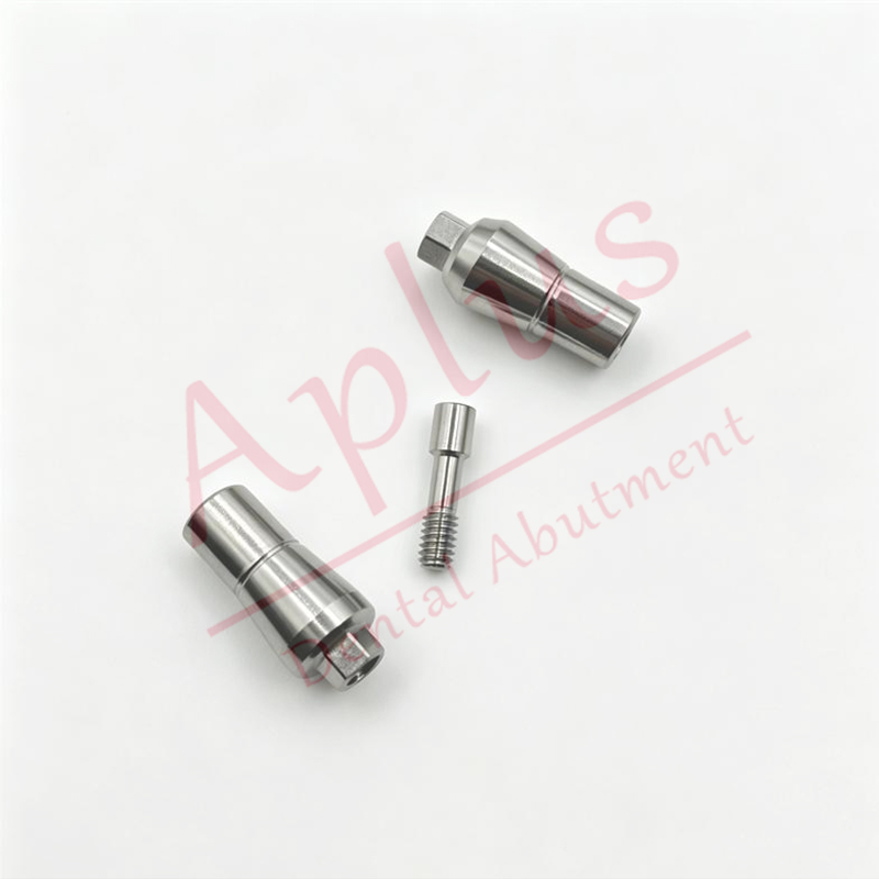 Zimmer TSV Hex -Lock Abutments Dental Implant Zimmer Tapered Screw-Vent Prosthetics Titanium Straight Abutment
