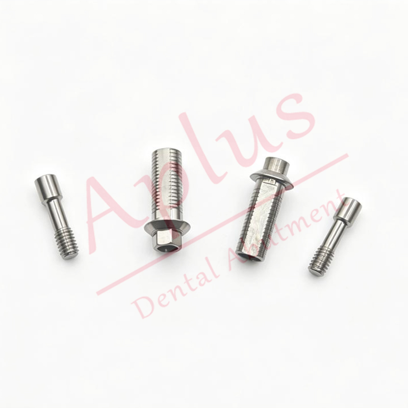Zimmer TSV 3.5 Temporary Abutment Dental Implant Zimmer Tapered Screw-Vent 4.5 Titanium Temporary Abutment included screw Engaging and Non-Engaging