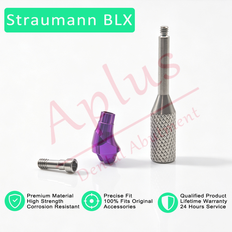 Straumann BLX RB Multi-unit Angled Abutment 17° Dental Implant ITI BLX Screw-retained Abutment, angled 30°, Ø 4.6mm