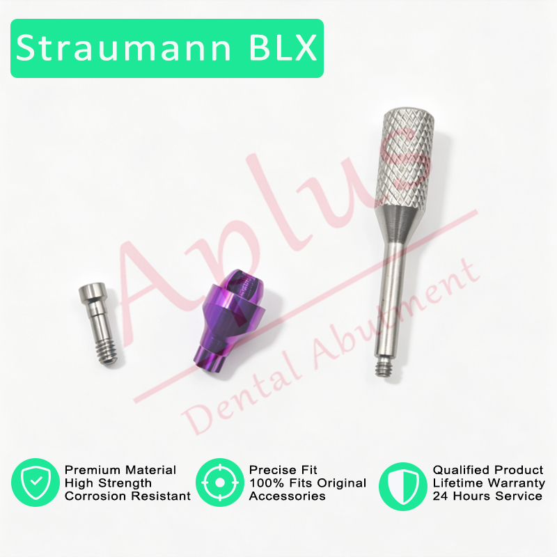 Straumann BLX RB Multi-unit Angled Abutment 17° Dental Implant ITI BLX Screw-retained Abutment, angled 30°, Ø 4.6mm