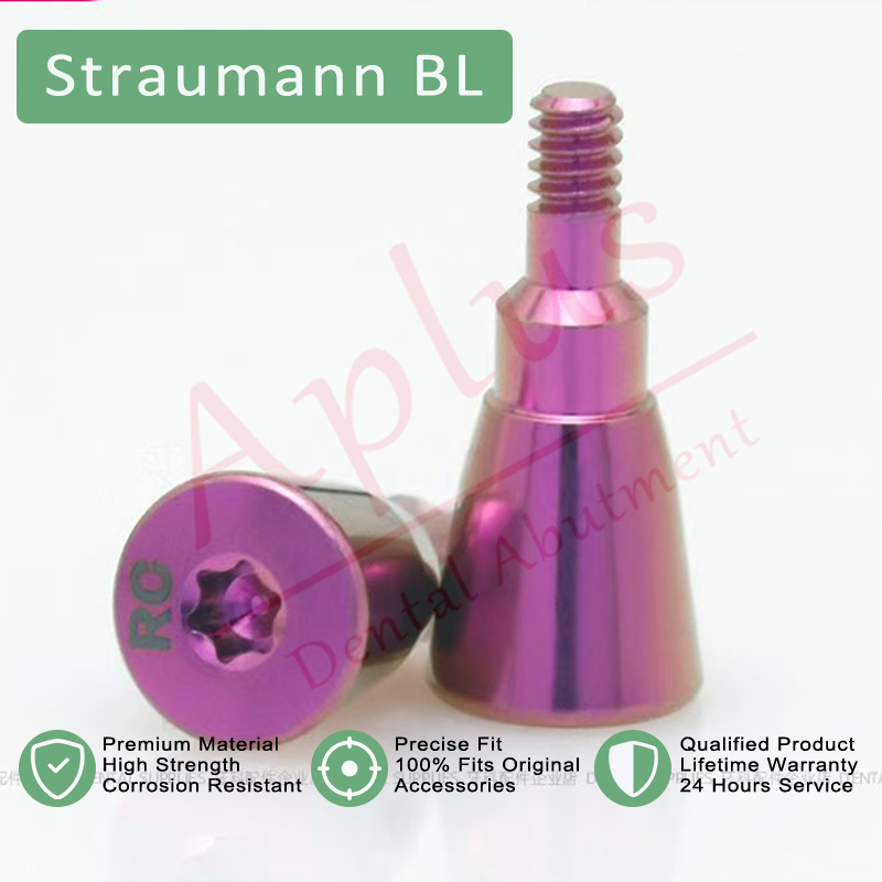 Straumann BL NC Healing Abutment Dental Implant ITI Bone Level RC Titanium Healing Cap Conical Shape
