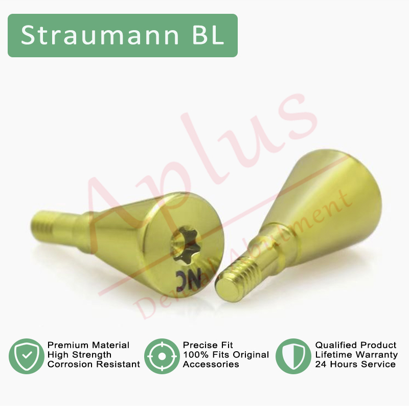 Straumann BL NC Healing Abutment Dental Implant ITI Bone Level RC Titanium Healing Cap Conical Shape
