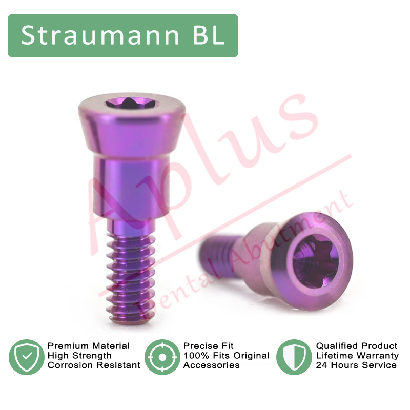 Straumann BL NC Cover Screw 024.2100S 024.2105S ITI Bone Level Titanium Closure cap 024.4100S 024.4105S