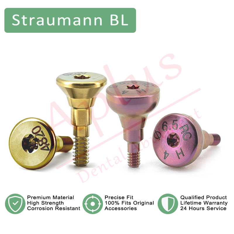Straumann BL NC Healing Abutment Dental Implant ITI Bone Level RC Titanium Healing Cap Conical Shape