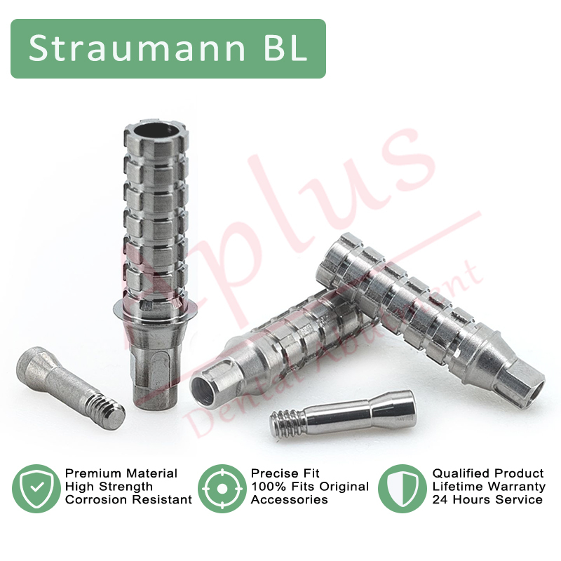 Straumann BL NC Temporary Abutment 024.2375 024.2371 Dental Implant ITI Bone Level RC Titainum Temprorary Abutment 024.4375 024.4371