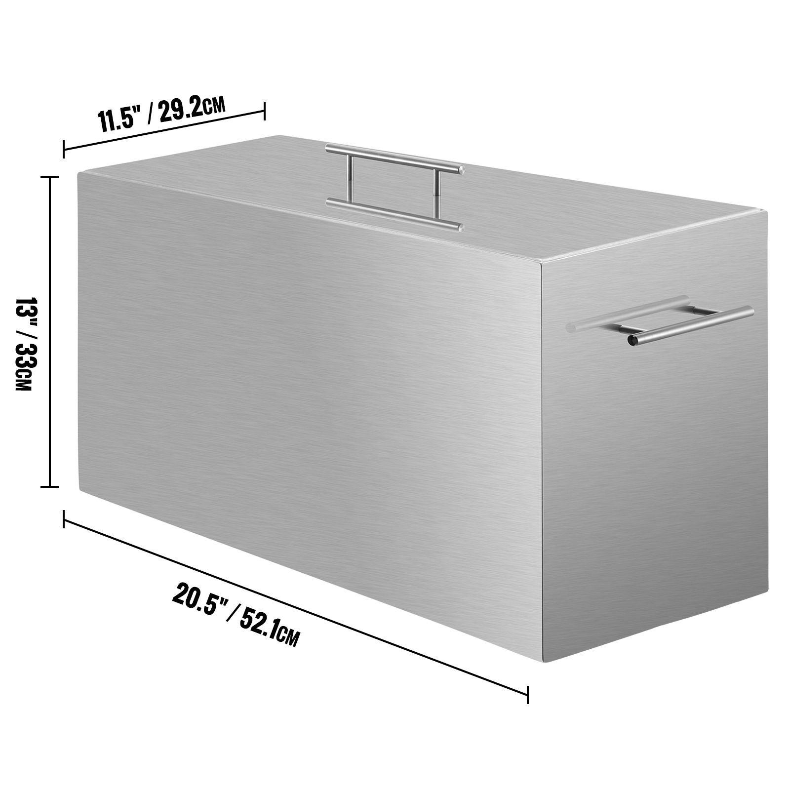 304 Stainless Steel Water Bath Canner Pot - 15 Quart Stove Top Boiling Canner with Dual Racks & Flat Bottom