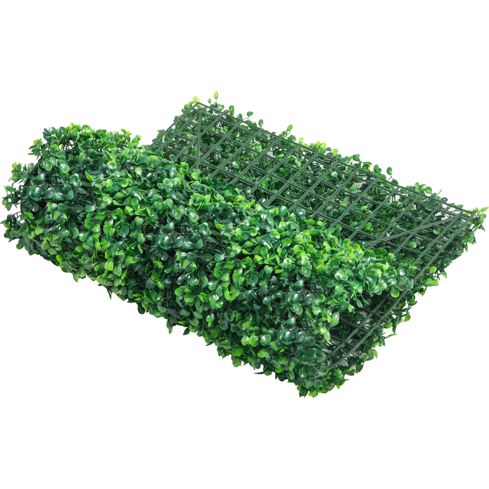 12-Pack Artificial Boxwood Hedge Wall Panels - UV Protected Privacy Screen & Greenery Backdrop for Outdoor Indoor Garden Fence