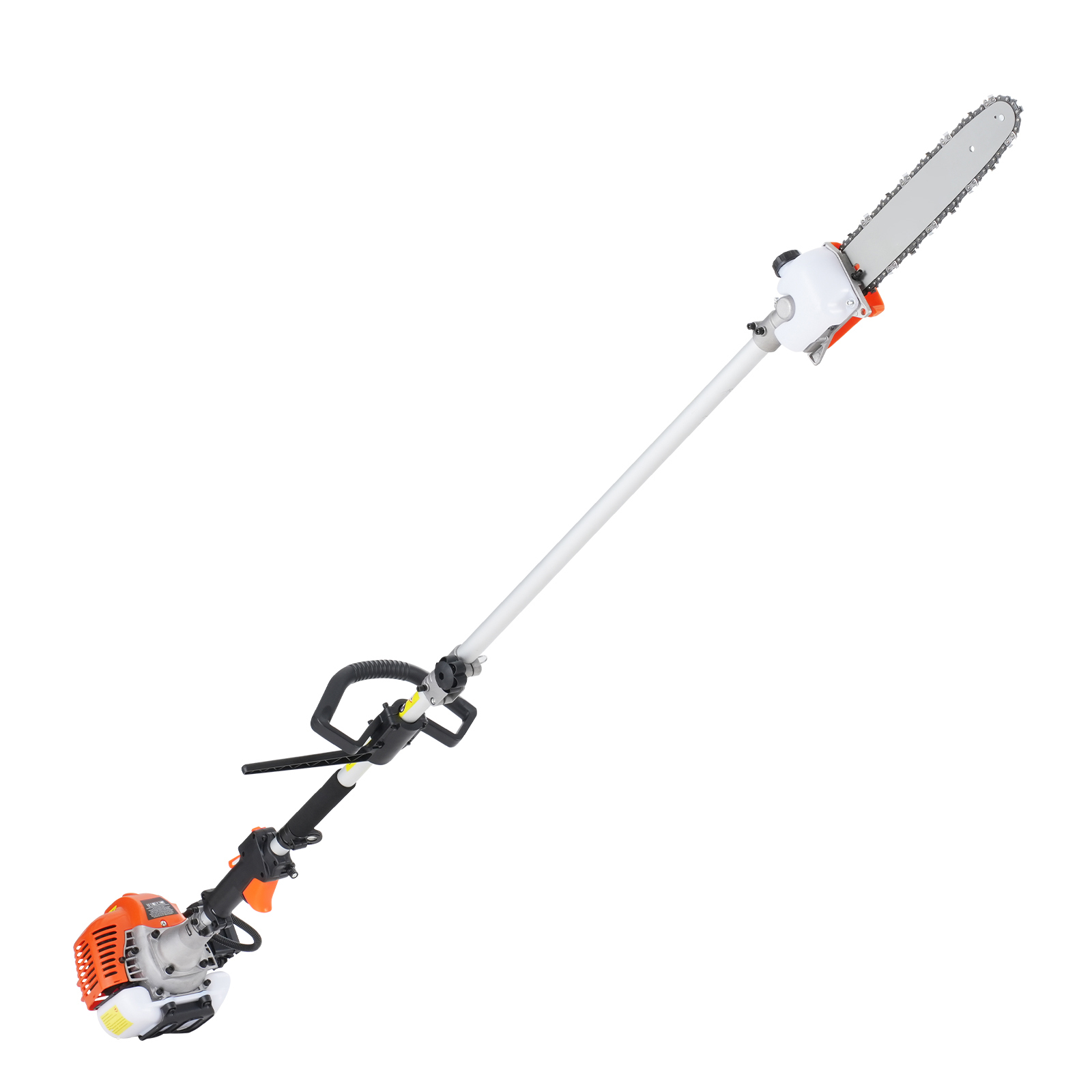 26CC 6-in-1 Gas Powered Multi-Tool System with Pole Saw, Hedge Trimmer, and Weed Eater - Complete Yard Maintenance Kit