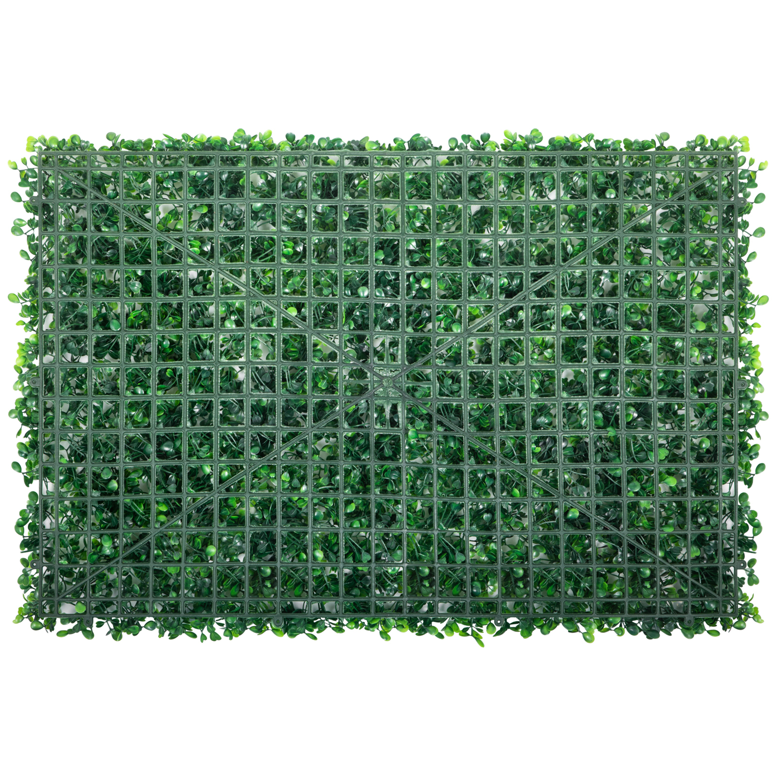 12-Pack Artificial Boxwood Hedge Wall Panels - UV Protected Privacy Screen & Greenery Backdrop for Outdoor Indoor Garden Fence