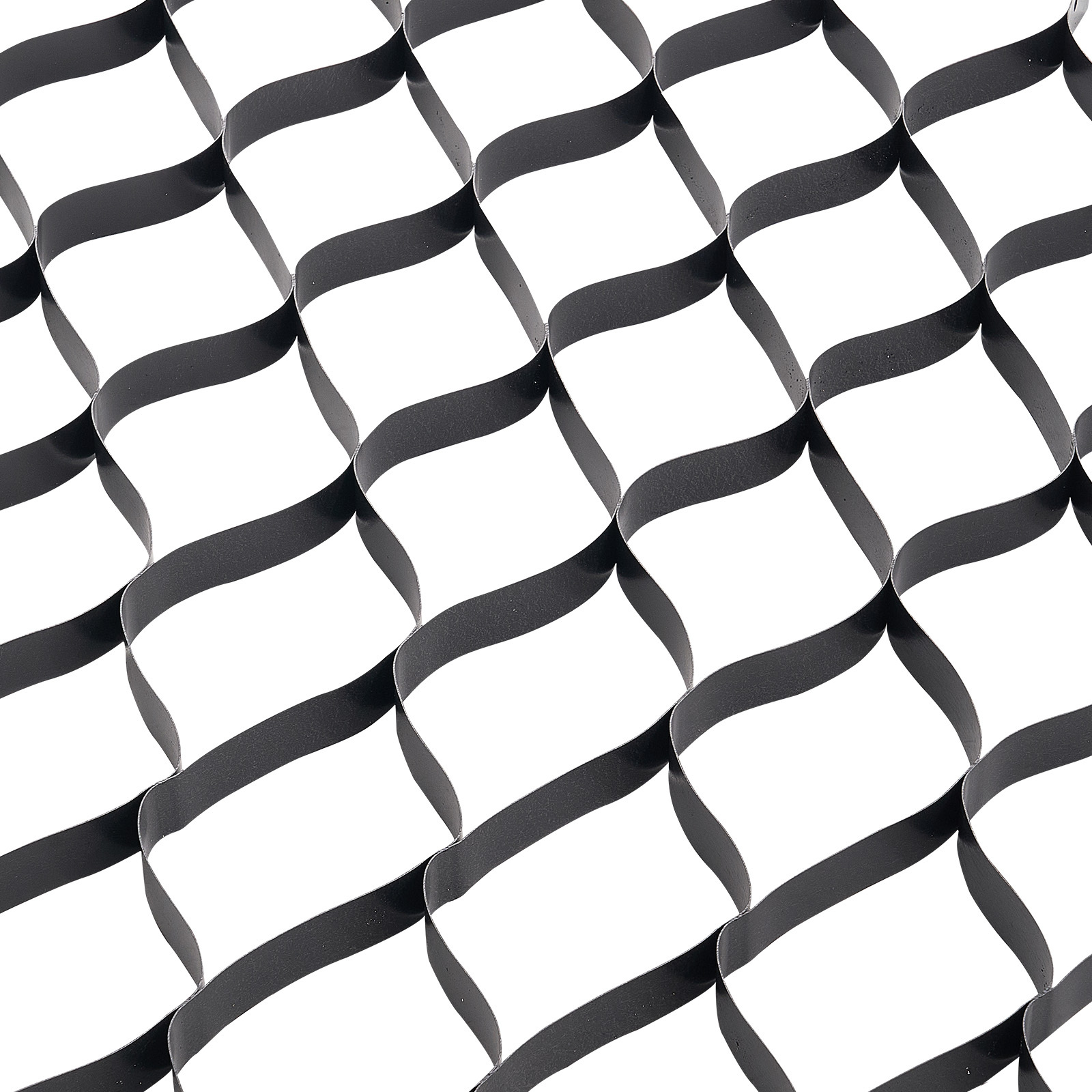 Heavy Duty HDPE Ground Grid Geocell - 2-Inch Deep Gravel Stabilizer for Driveways, Patios & Erosion Control