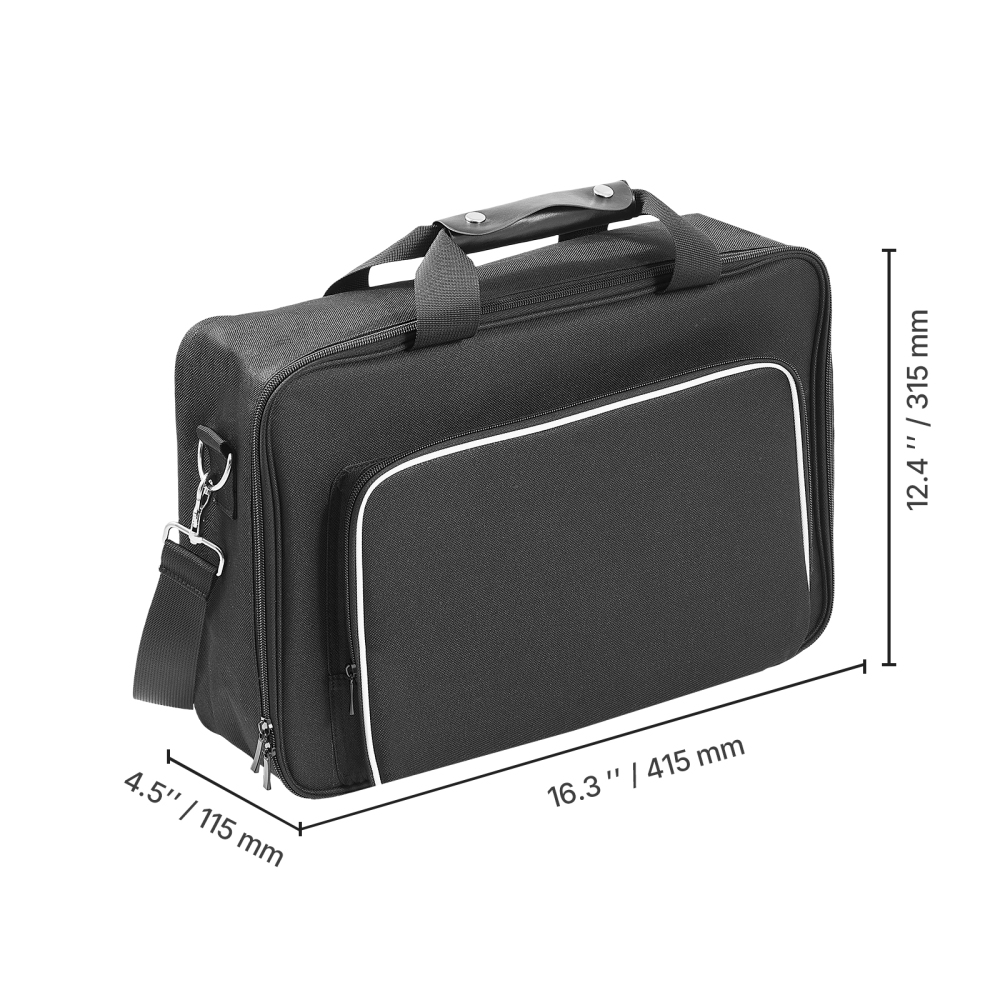 Durable Waterproof Nylon Carrying Case for PS5 & PS5 Slim - Protective Travel Bag with Padded Dividers