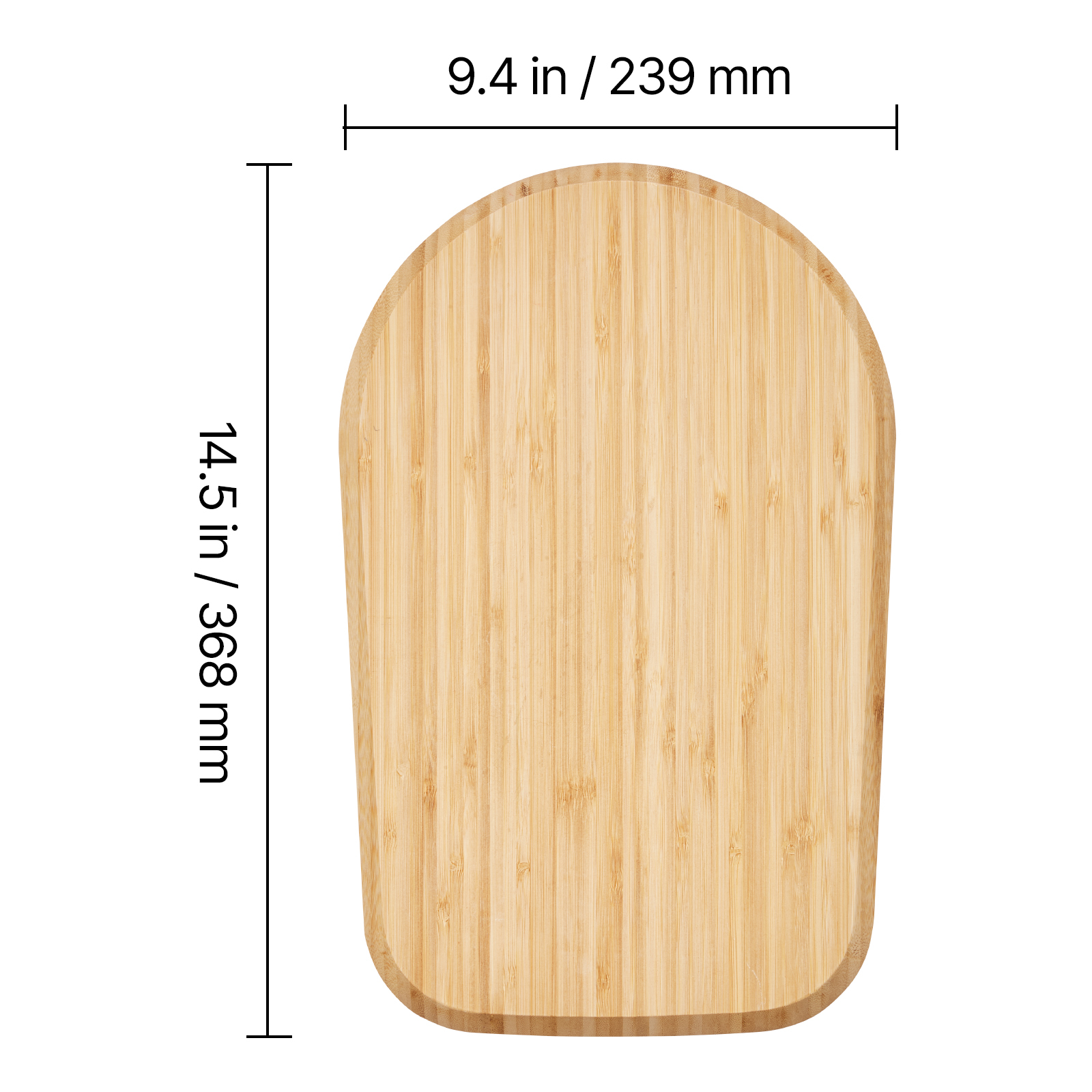 Premium Bamboo Stand Mixer Slider for Tilt-Head Mixers – Heavy-Duty Appliance Rolling Tray with Non-Slip Rubber Feet