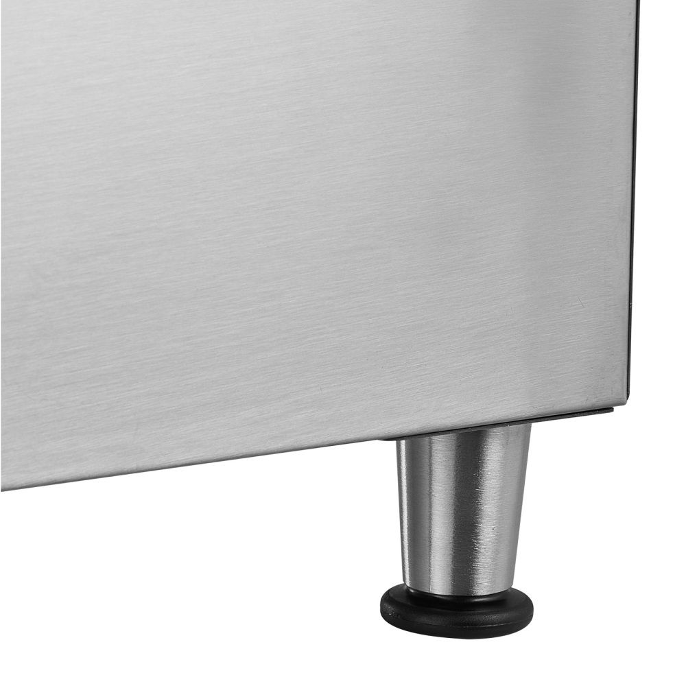 Commercial Electric Deep Fryer Countertop Stainless Steel 12Qt 1750W Heavy Duty Restaurant Kitchen Equipment