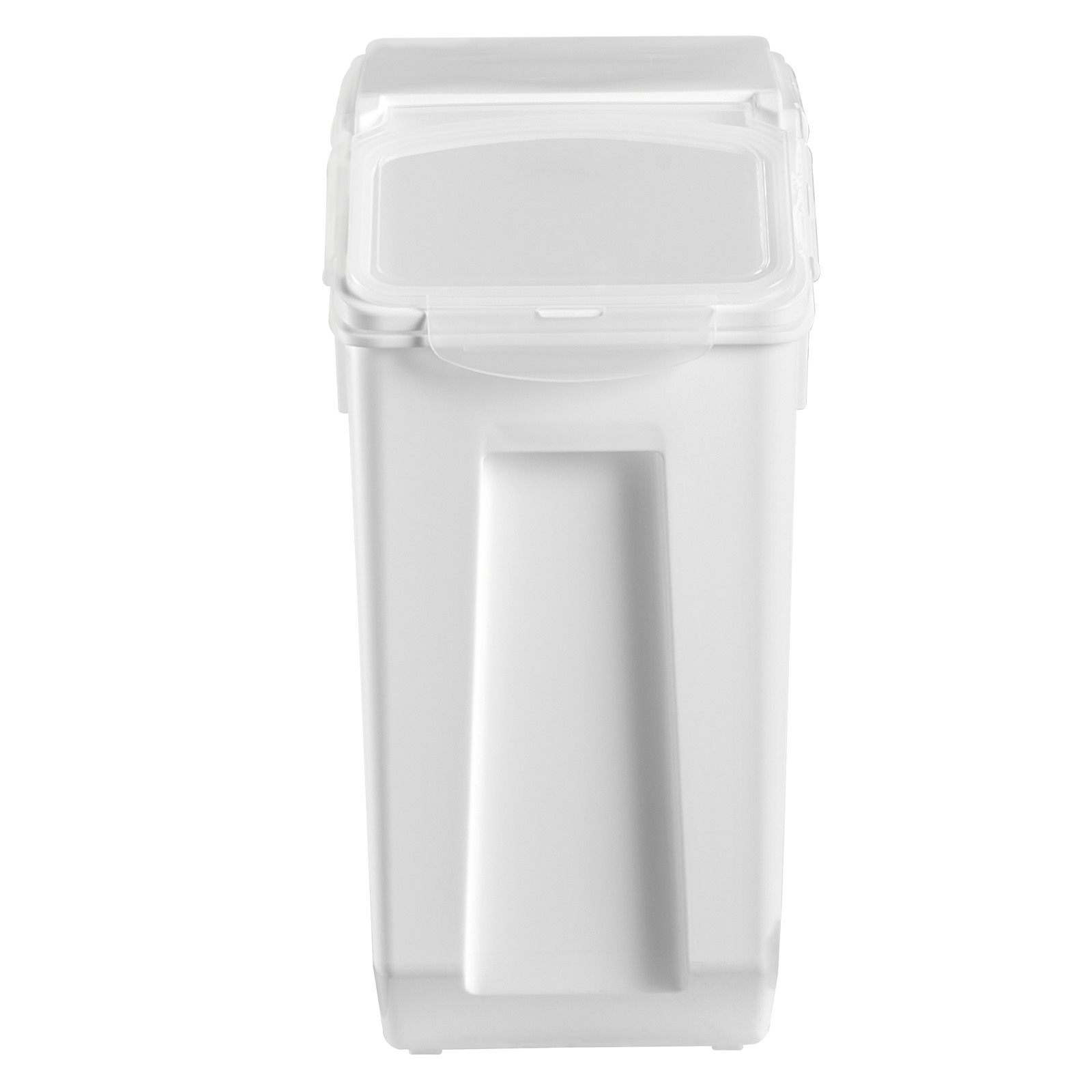 4.5 Gallon Airtight Flour & Rice Storage Container with Wheels - Large Kitchen Grain Bin with Clear Window, BPA-Free Dry Food Organizer for Pantry