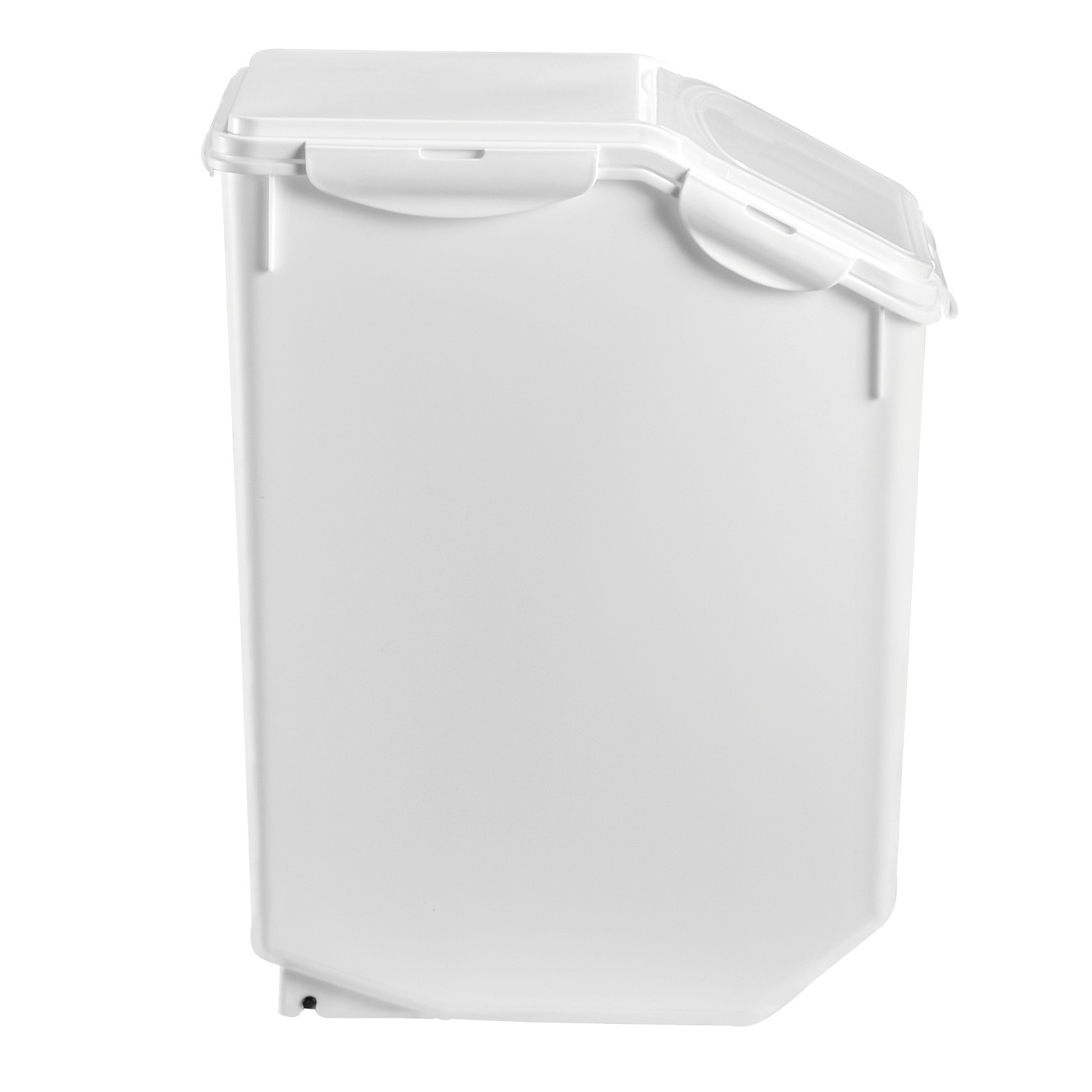 4.5 Gallon Airtight Flour & Rice Storage Container with Wheels - Large Kitchen Grain Bin with Clear Window, BPA-Free Dry Food Organizer for Pantry