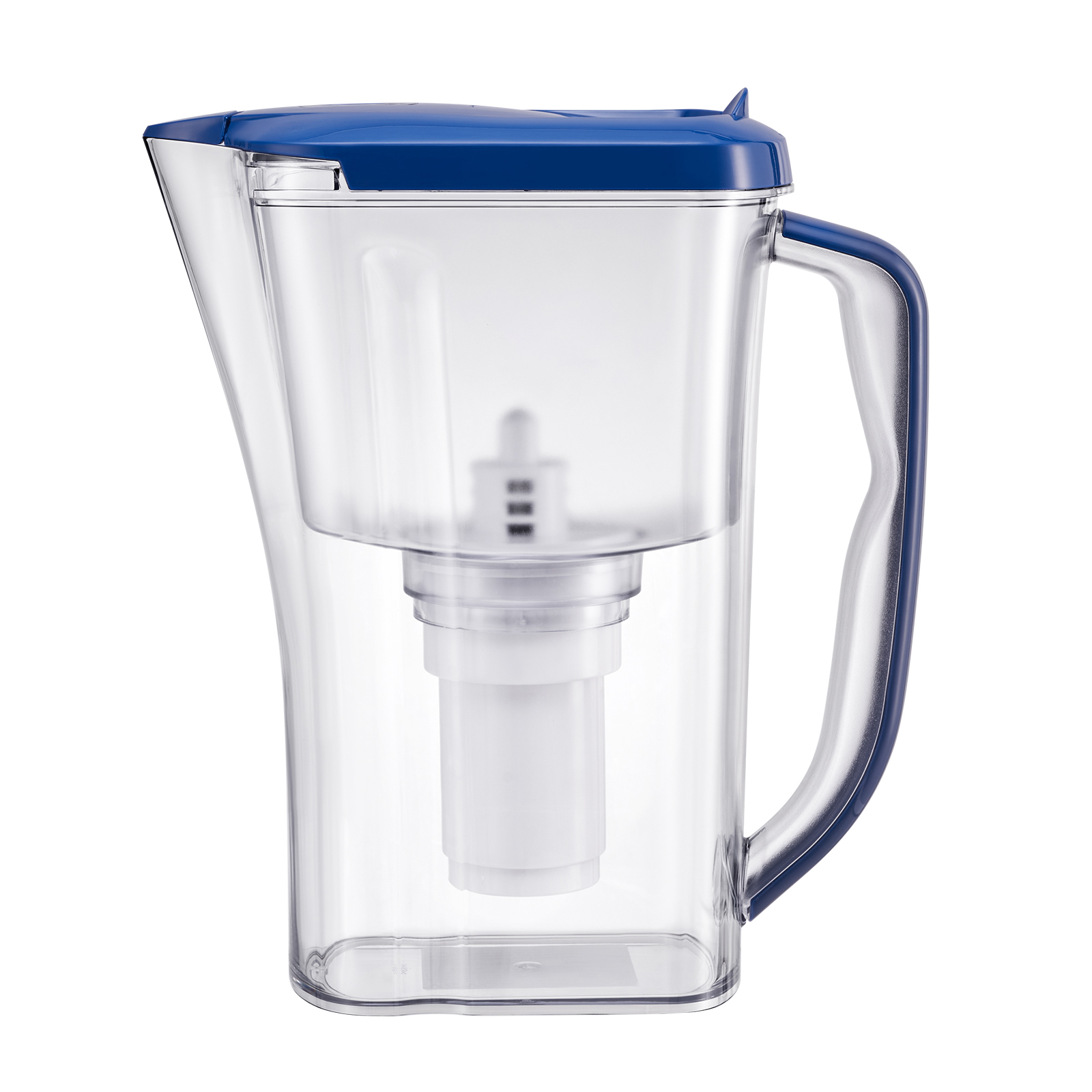 9-Cup Water Filter Pitcher with 5-Stage Filtration & Electronic Timer - BPA-Free Plastic Water Dispenser for Fridge