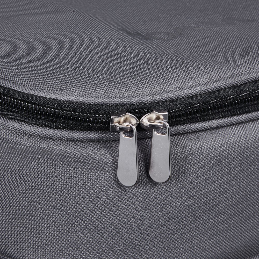 All-in-One Insulated Picnic Backpack for Two with Blanket & Wine Glasses - Grey Outdoor Cooler Bag