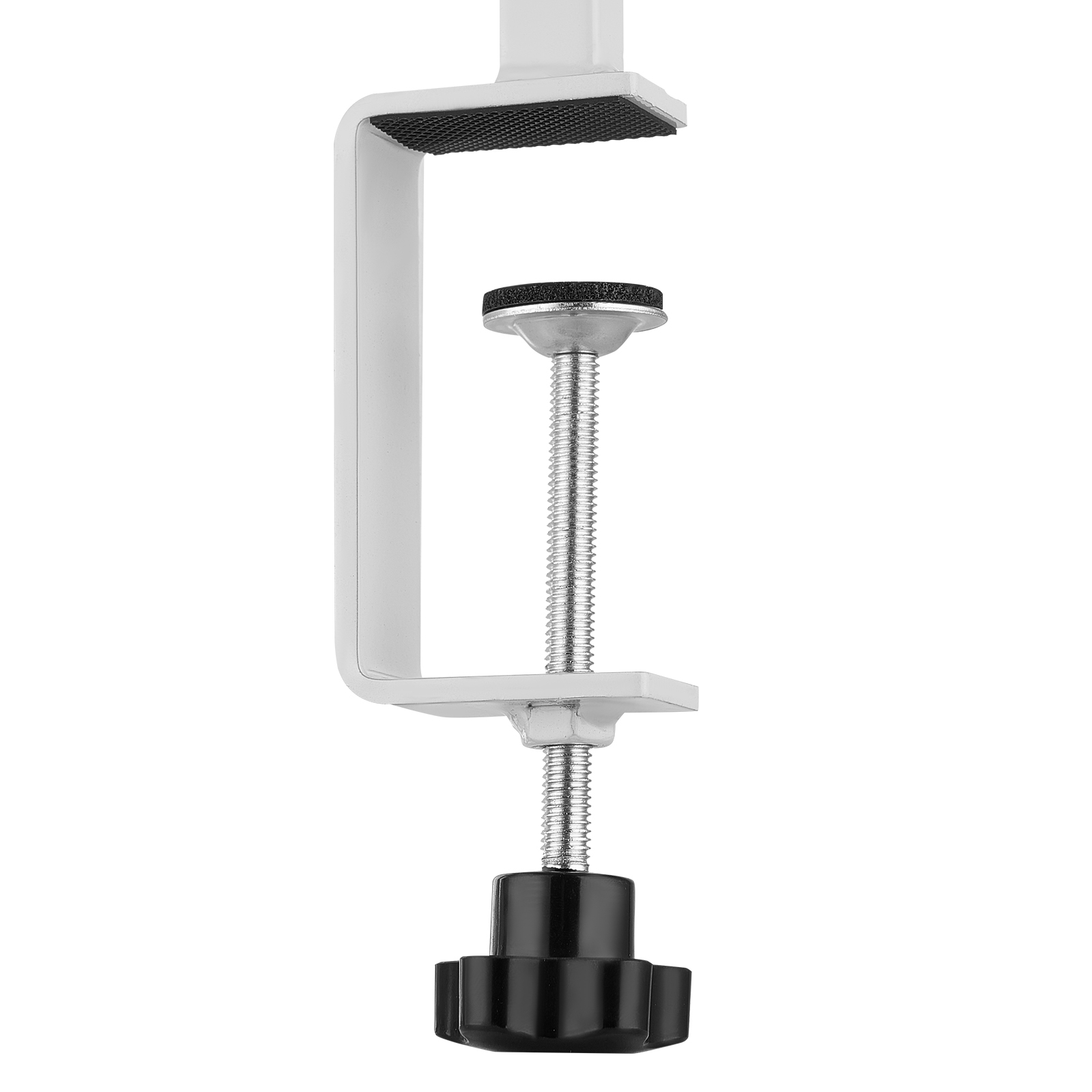 Adjustable Over The Table Rod Stand with Clamps - Heavy Duty Square Metal Frame for Balloon Arch & Party Decorations (28-98 in Length)