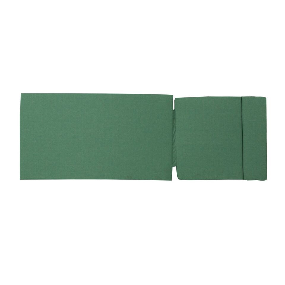Salem Outdoor Chaise Lounge Cushion - Water-Resistant Patio Replacement Pad in Jungle Green