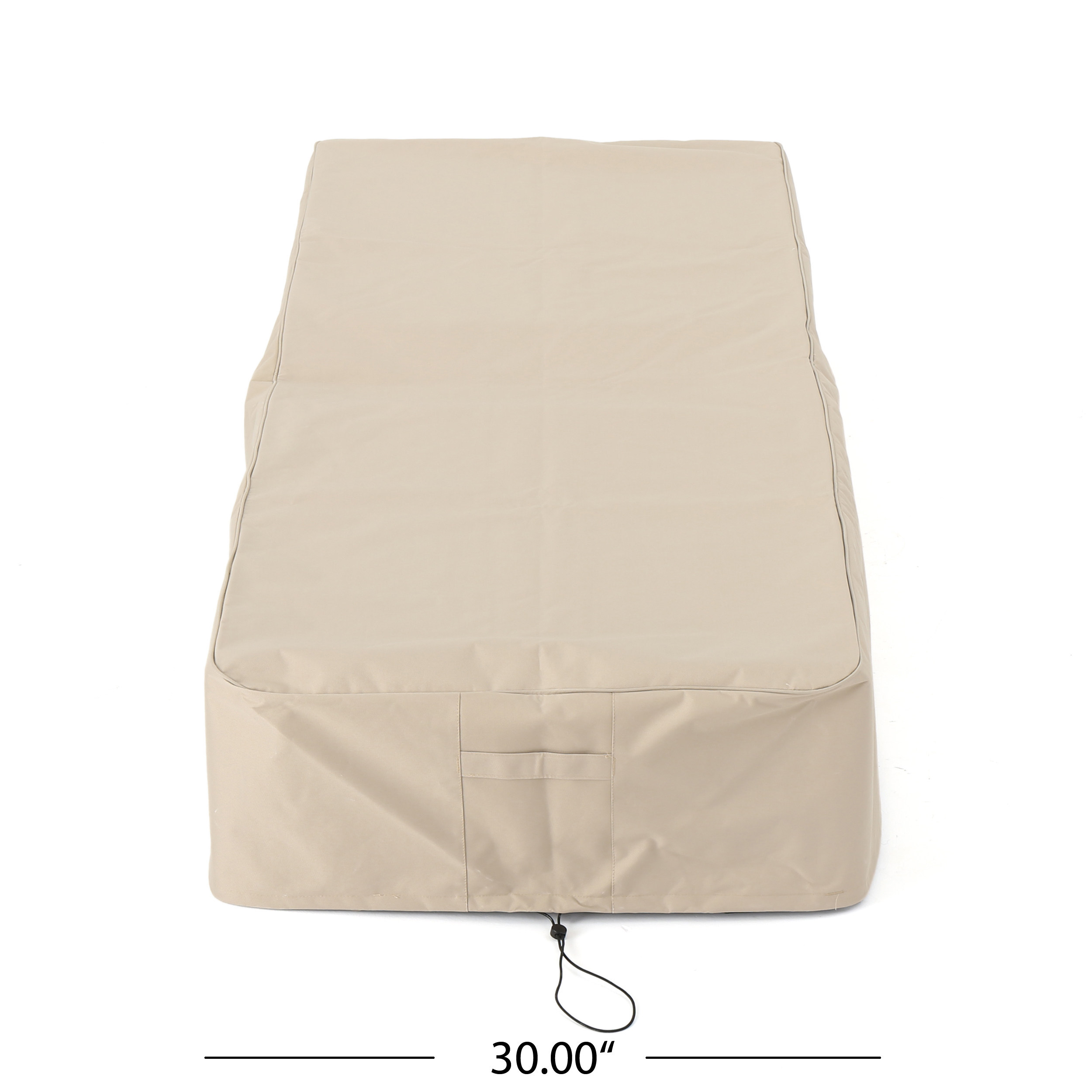 Premium Waterproof Chaise Lounge Cover - Heavy Duty Outdoor Furniture Protector with Drawstring for Patio & Garden