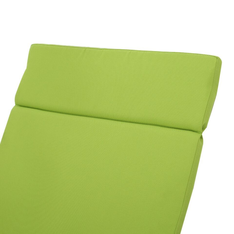 Salem Outdoor Chaise Lounge Cushion - Water-Resistant Patio Replacement Pad with Ties