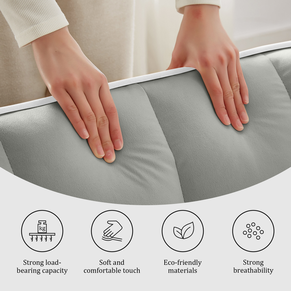 Velvet Convertible Sleeper Chair with USB & Phone Holder - 3-in-1 Adjustable Recliner Sofa Bed for Small Spaces