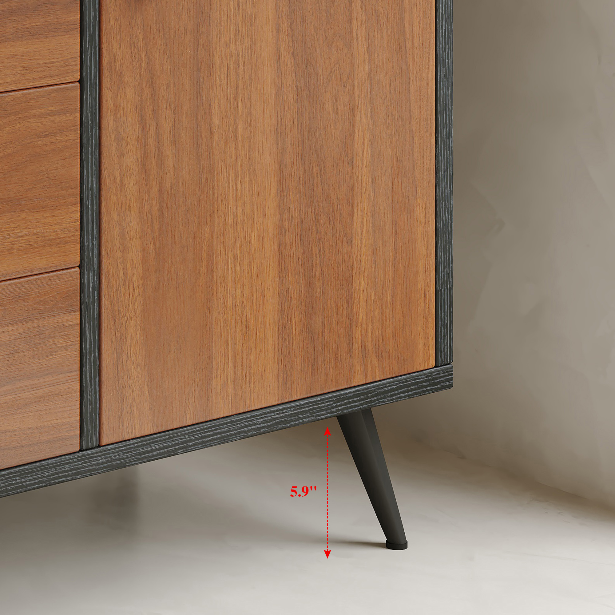 30-Inch Modern Free-Standing Bathroom Vanity with Sintered Stone Top, Ceramic Sink & Soft-Close Drawers