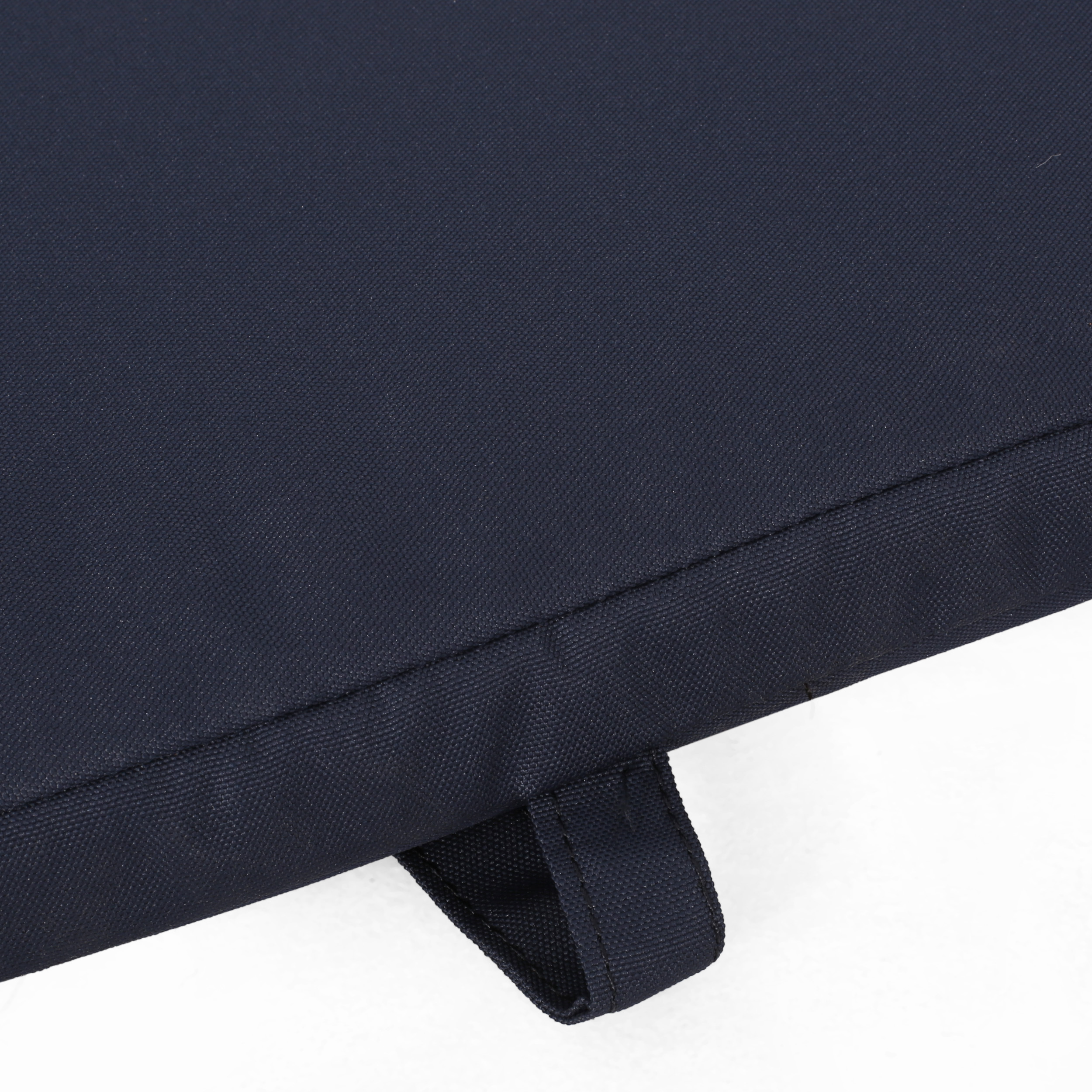 Mikaell Navy Water-Resistant Outdoor Chaise Lounge Cushion for Patio Furniture