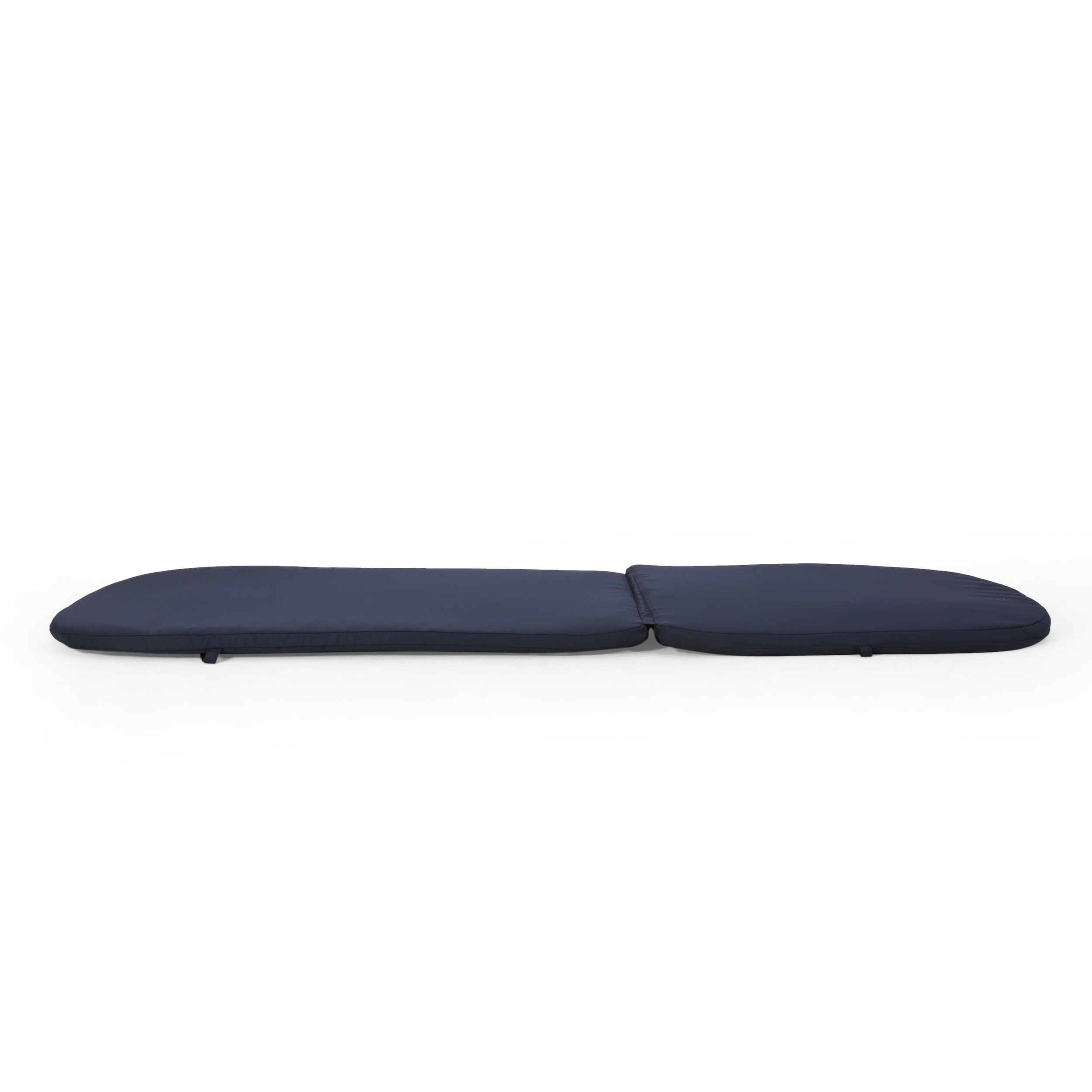 Mikaell Navy Water-Resistant Outdoor Chaise Lounge Cushion for Patio Furniture