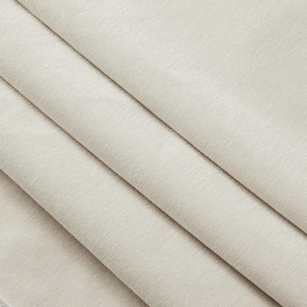 Koala Cream Chenille Armless Sofa Chair - Deep Seat Modern Loveseat with Removable Washable Covers