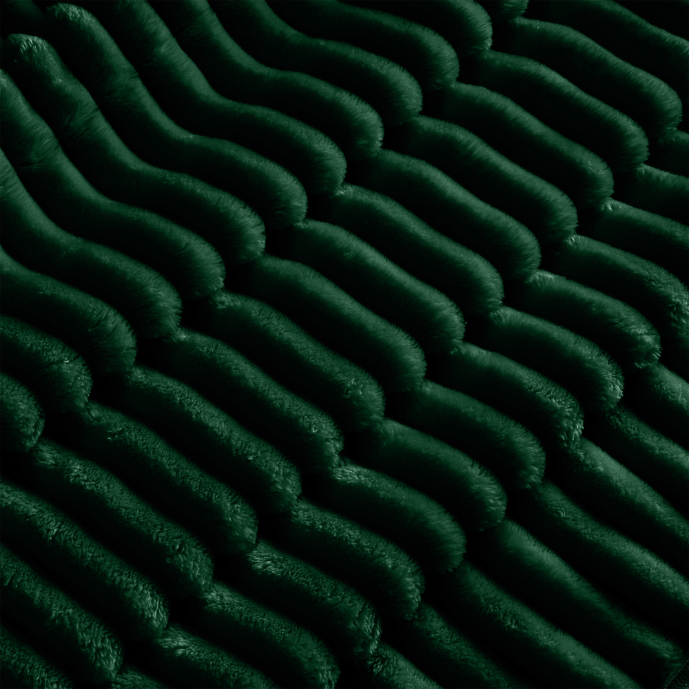 Koala Modern Corduroy Sofa - Plush Deep Seat Loveseat with Removable Washable Covers & High Back Pillows, Emerald Green Accent Couch for Living Room