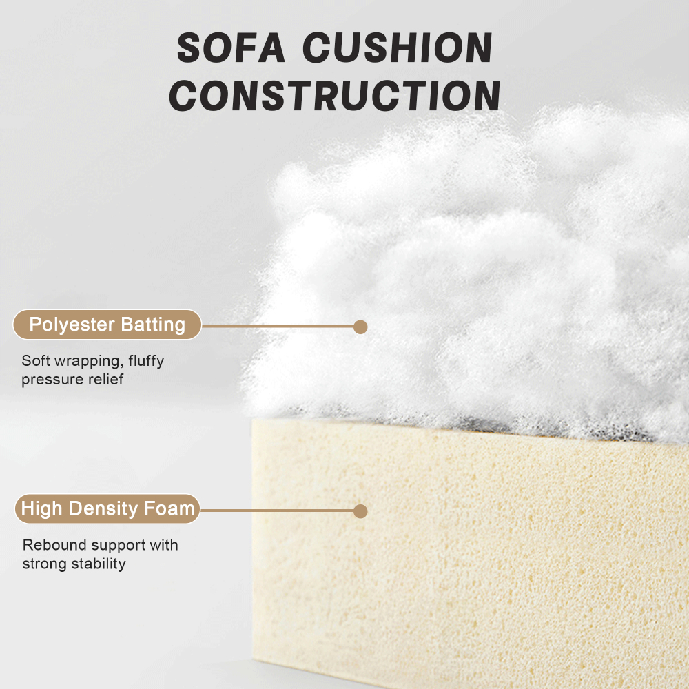 L-Shaped Modular Sofa with Hidden Storage Drawers, Chenille Fabric Sectional Couch for Living Room