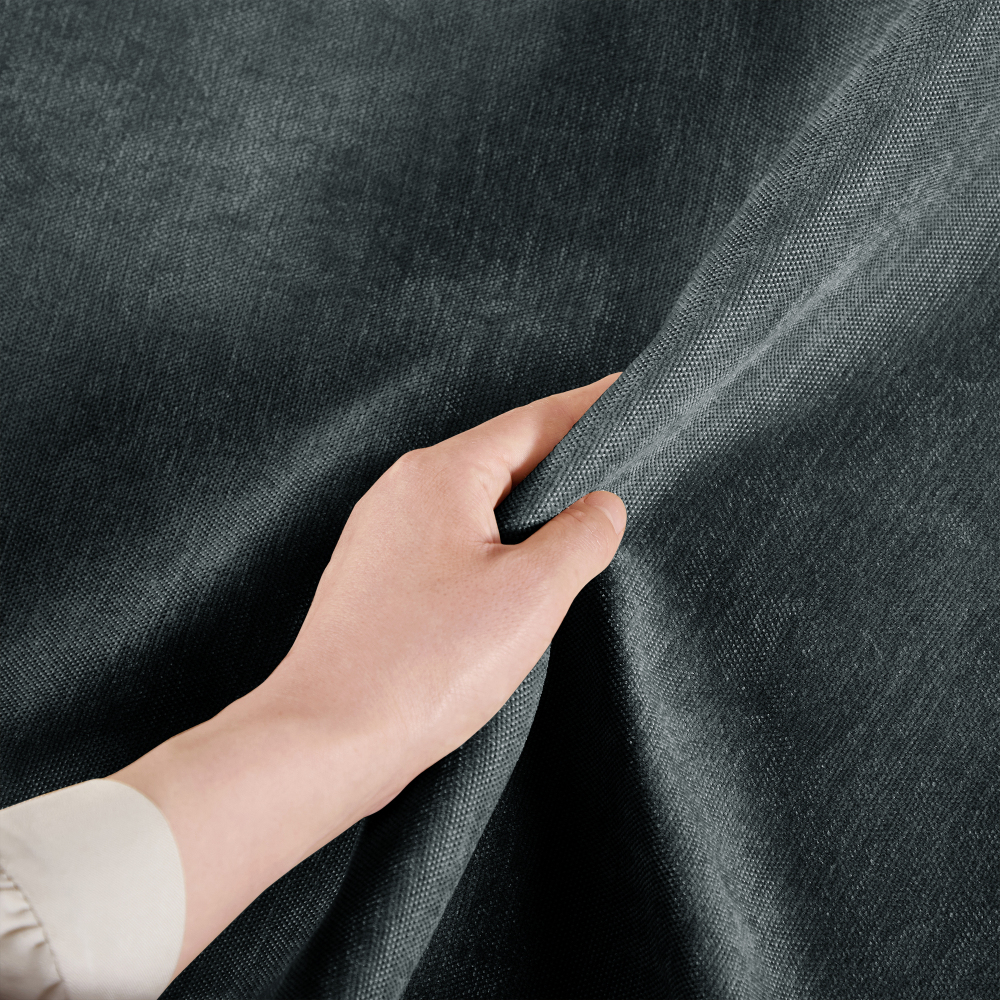 Modern Velvet Armless Sofa Sectional Seat - Grey Upholstered Modular Couch Component for Living Room