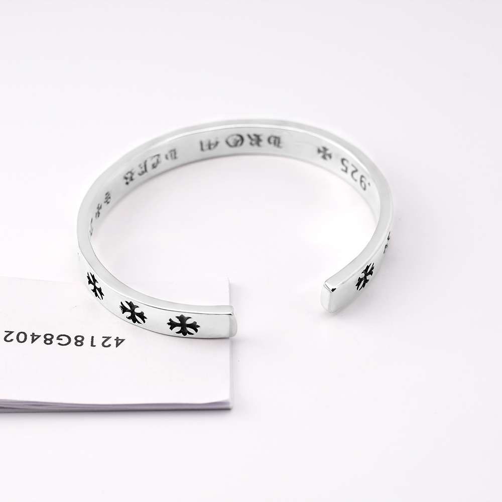 Crocus Flower Open Bracelet