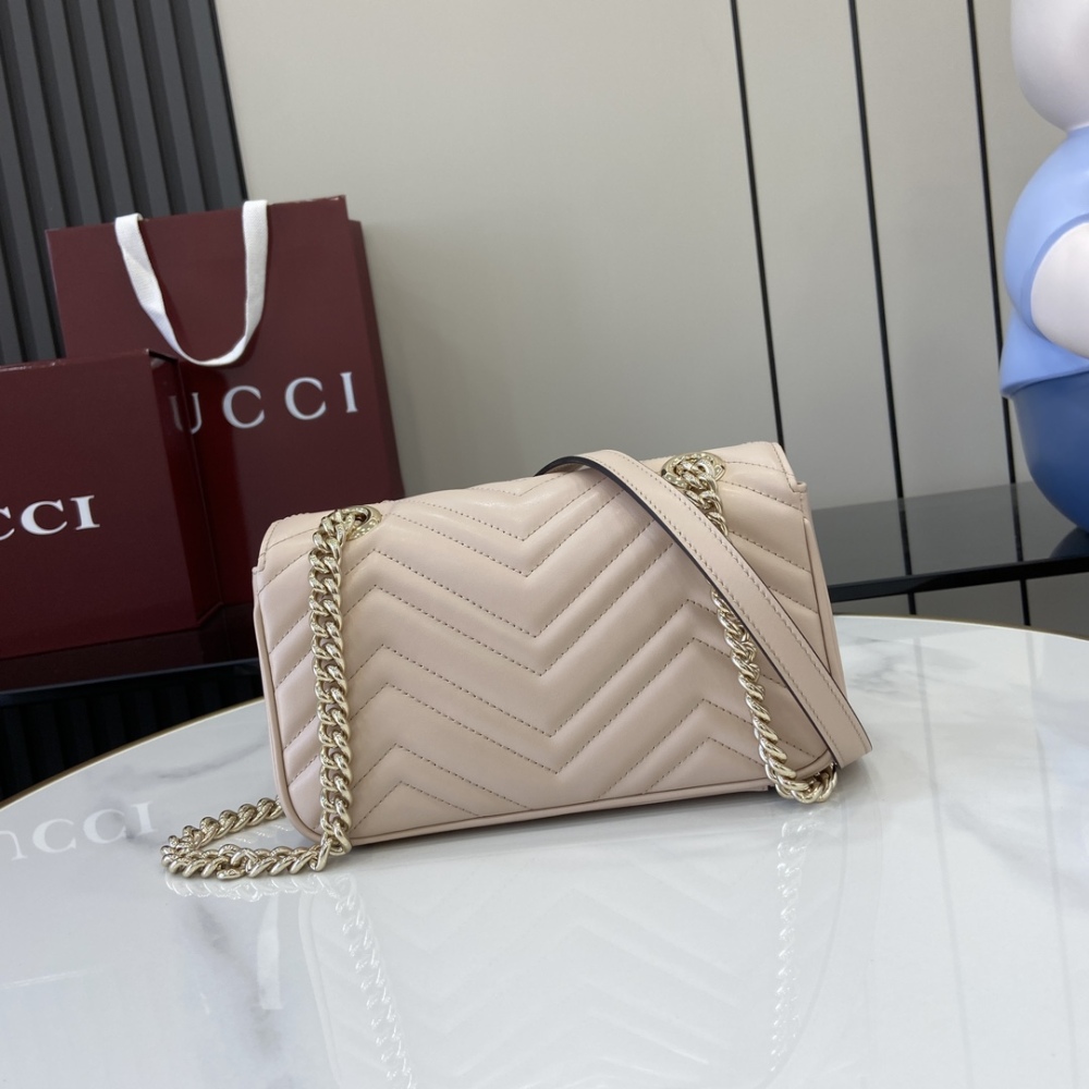 GG Marmont Collection Quilted Mini Handbag.