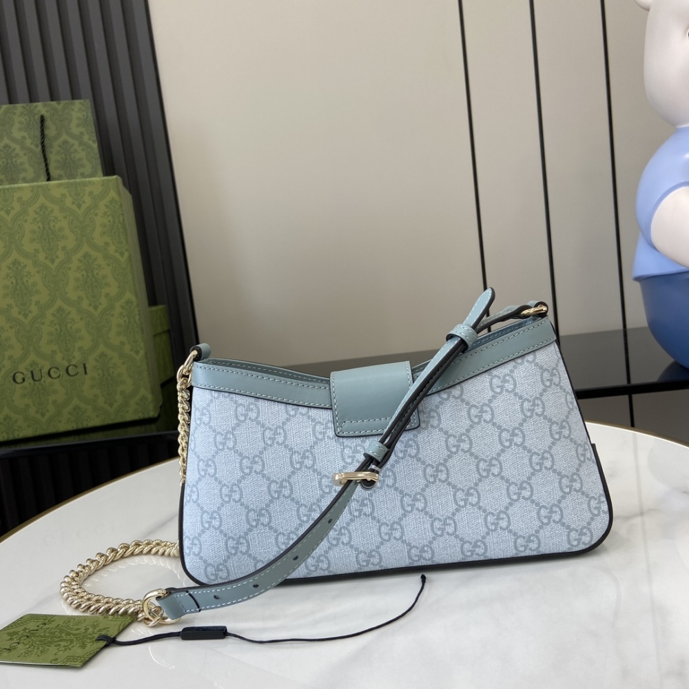 GG Padlock Series Small Shoulder Backpack.